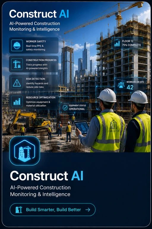 AI-Powered Smart Construction Site Safety Monitoring